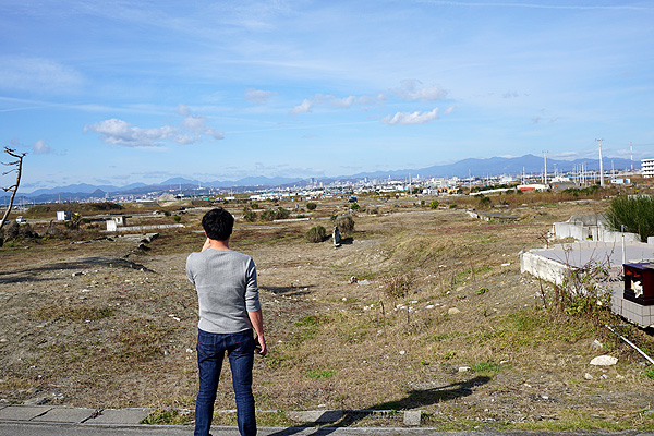 仙台市宮城野区蒲生地区の様子