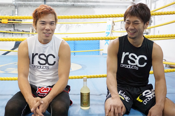 麻原将平選手と長島選手