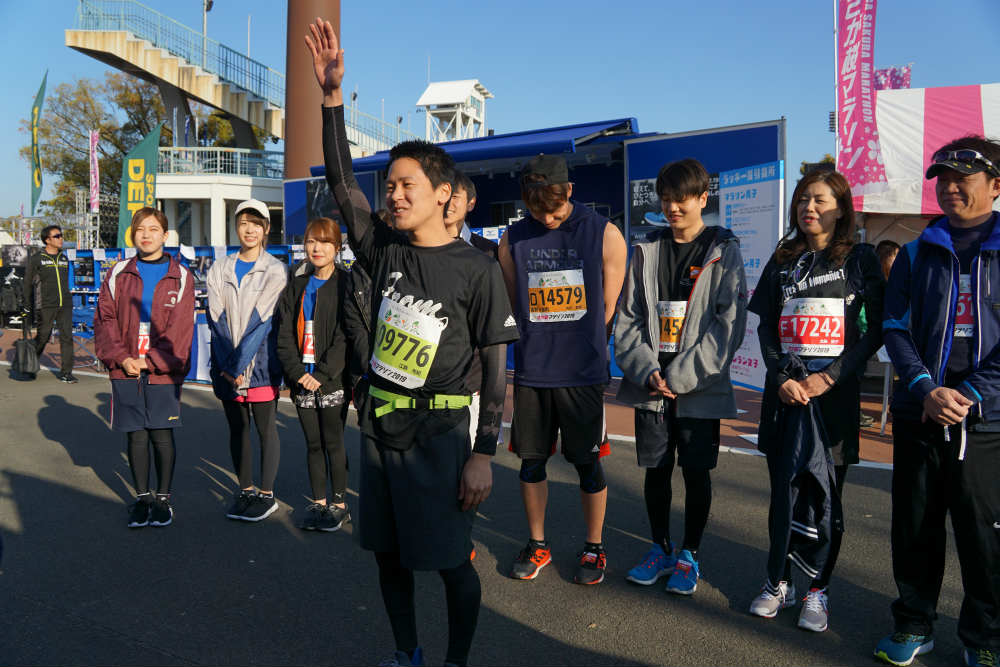 選手宣誓代表、スタッフ江島